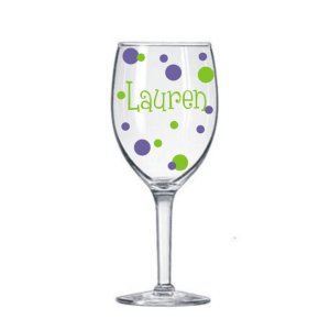 NAME TAG BUBBLES Glass Decal - $7